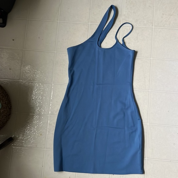 NWT Abercrombie One Shoulder Mini Dress - TALL - Picture 6 of 7